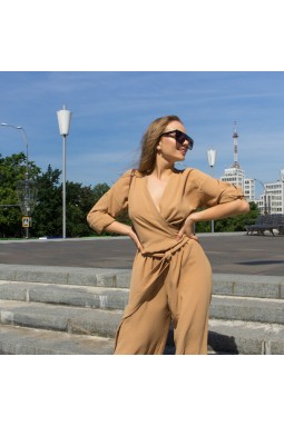 Комбез Карамель бежевый-foto4