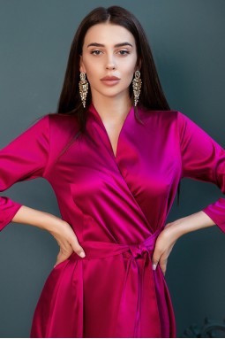 Платье Вечер фуксия-foto2