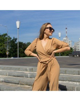 Комбез Карамель бежевый-foto4